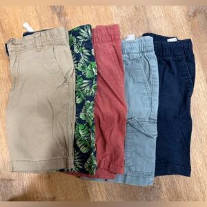 Old Navy Kids Shorts Set - Tan, Green, Red, Blue, Navy